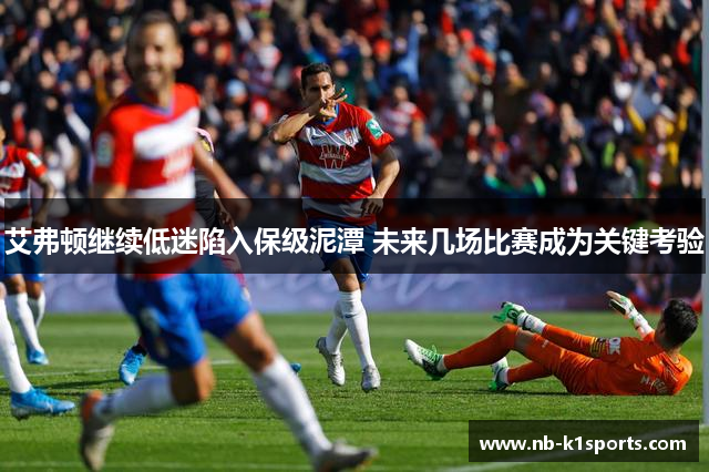 艾弗顿继续低迷陷入保级泥潭 未来几场比赛成为关键考验